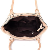 Top view open Lila Shopper Bag With Charm