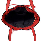 Top view open Artemis Bow Shoulder Bag